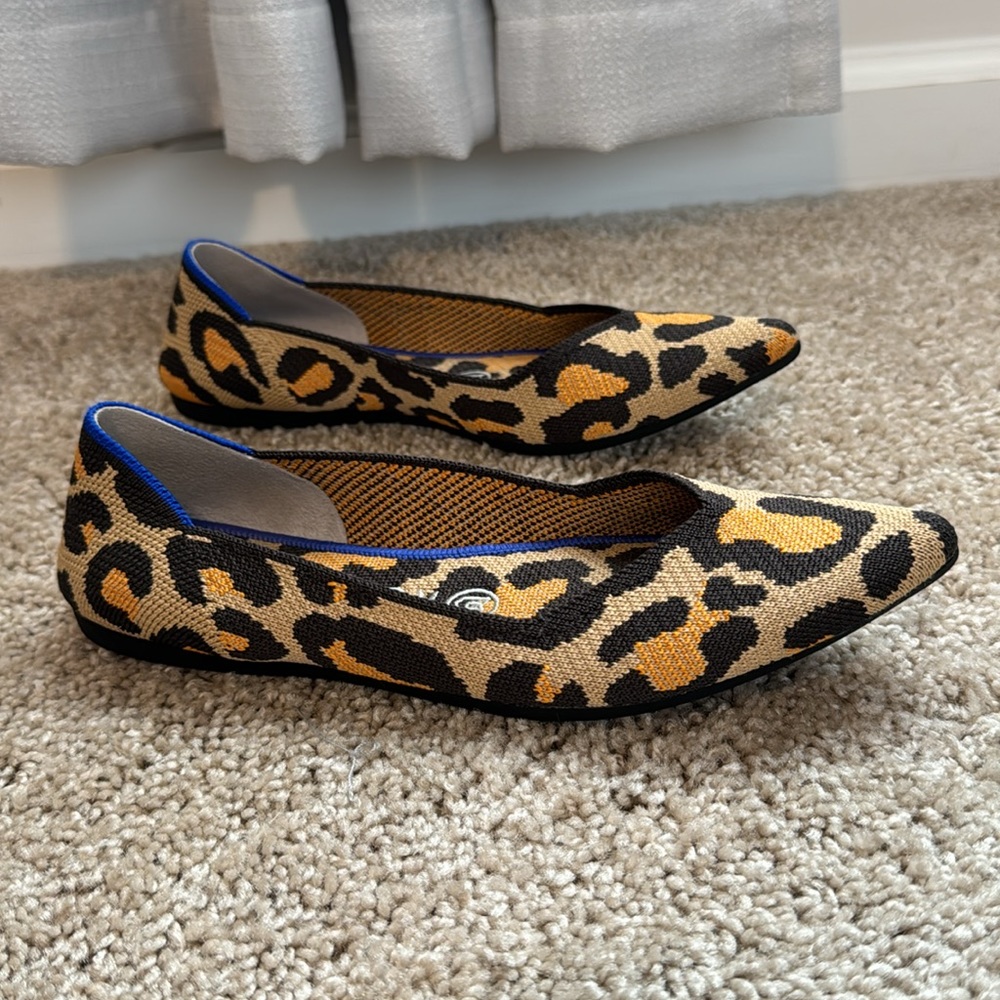 Leopard Print Rothy’s Point - Picture 2 of 5